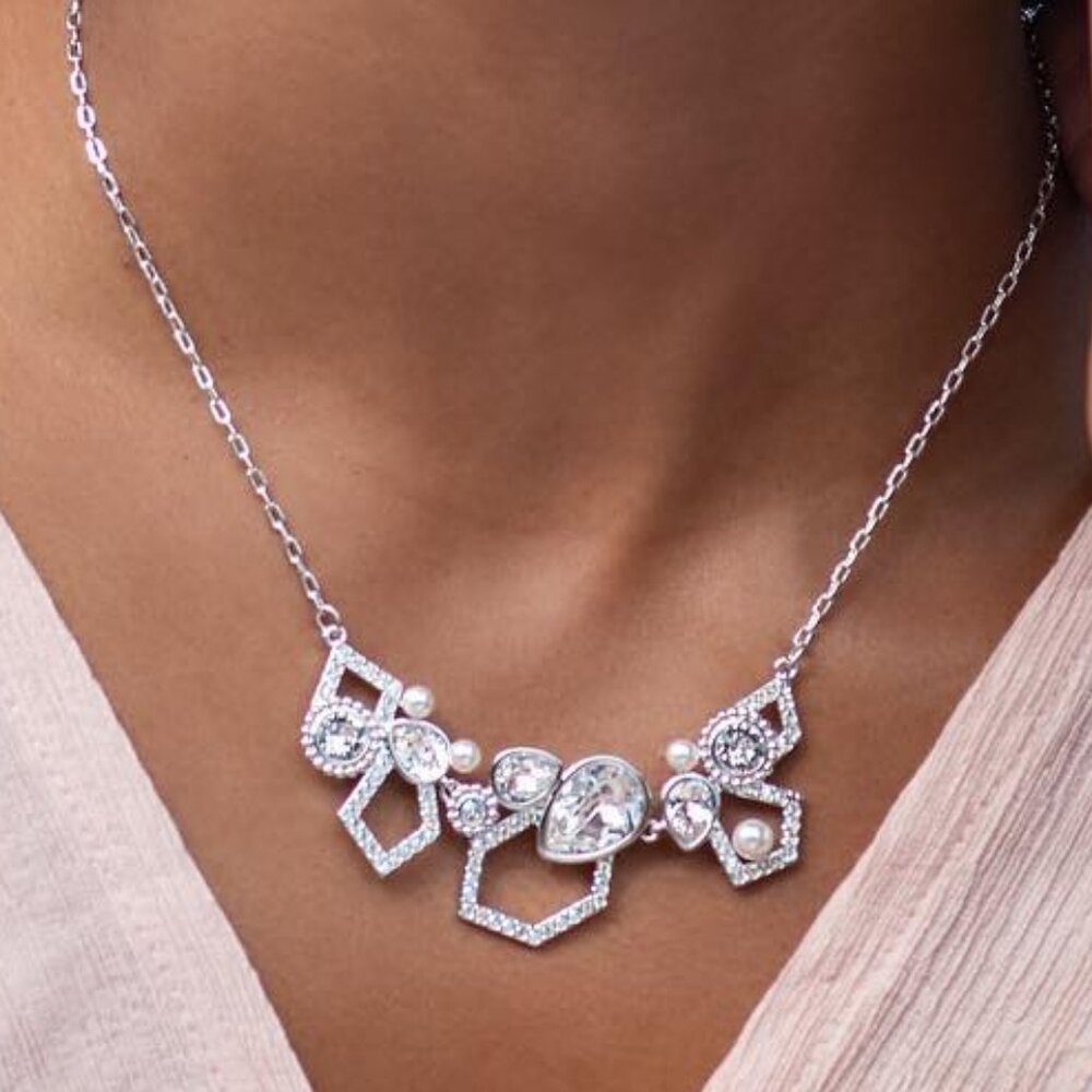 Swarovski Touchstone Crystal Treasure Trove Necklace | NIB | $119 Retail